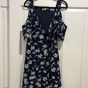Miami Navy Floral Mini Dress
